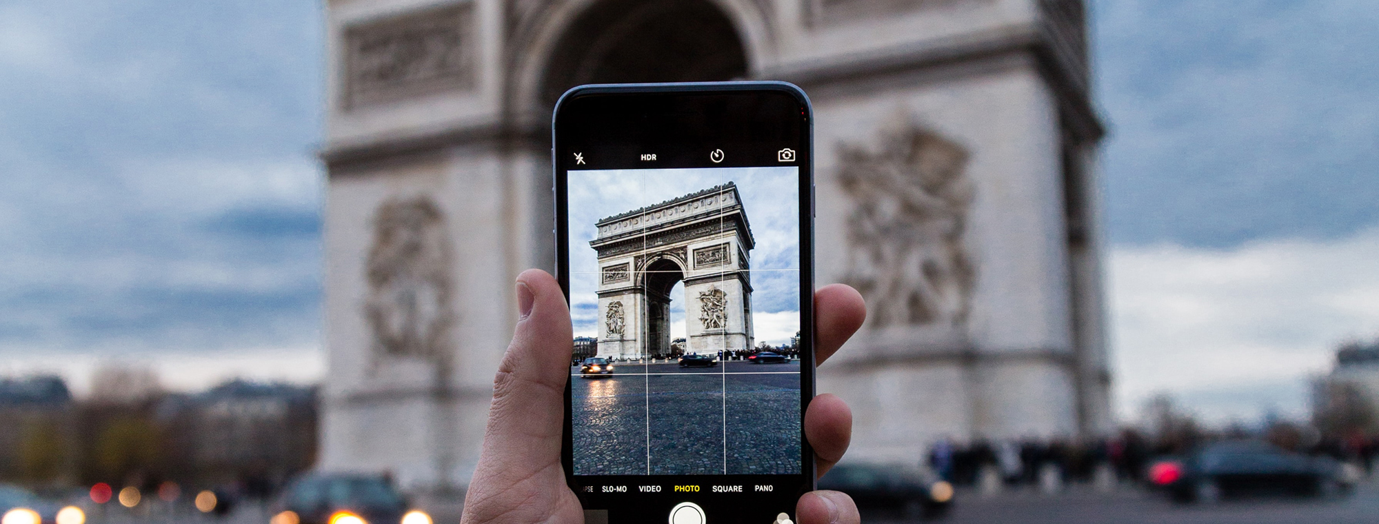 Expert Cell Phone Picture Image France Arc De Triumph