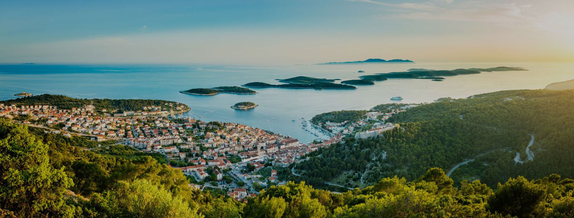 Europe Croatia Hvar Island Aegean Sea Town Mediterranean Hills Valley Expert Travel Advice 2025 Travel Trends Tinted