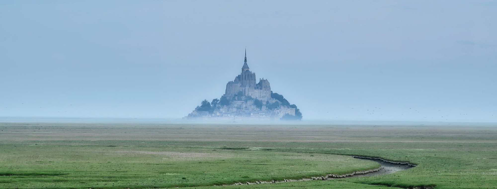 Europe France Normandy Mont Saint Michelle