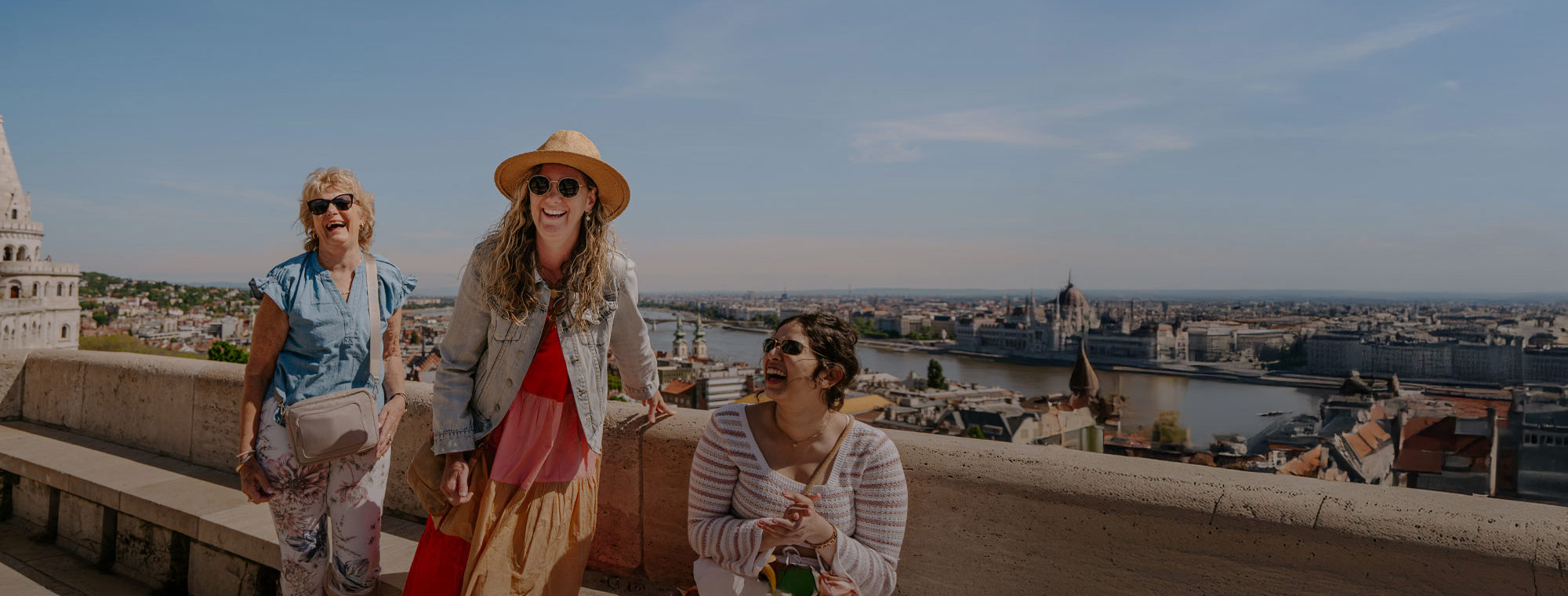 Hungary Budapest Sightseeing Fishermans Bastion Nishtha Briony Heather