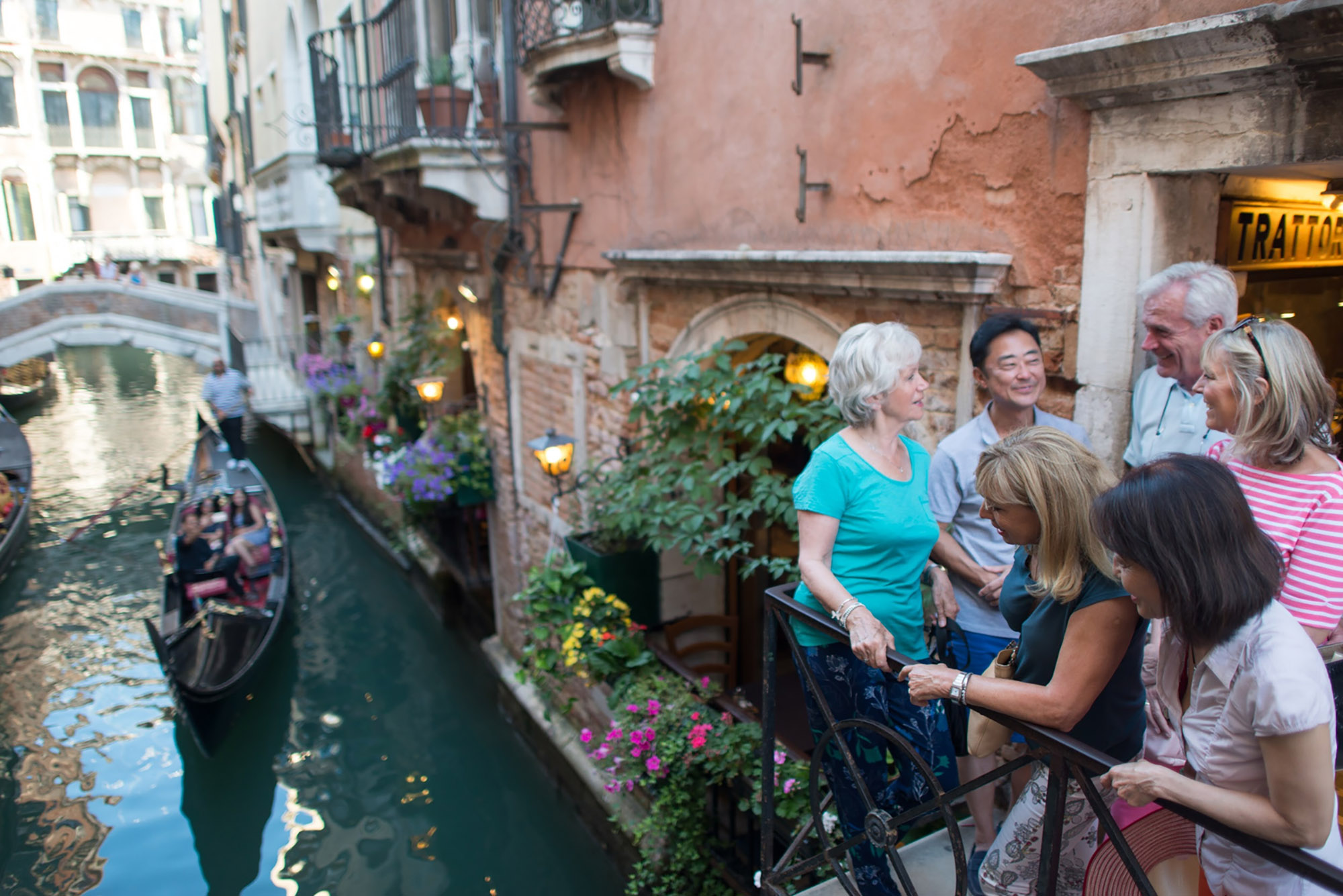 Italy Venice Canal Bridge Iv