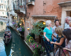 Italy Venice Canal Bridge Iv