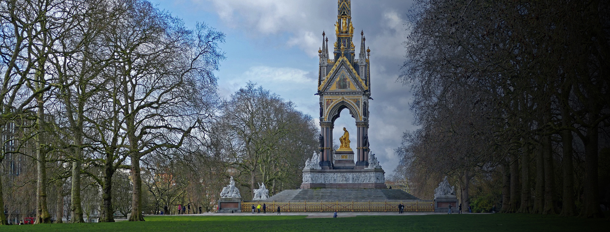 London England Kensington Gardens Albert Monument Memorial Queen Victoria King George Art Museums Free With Overlay