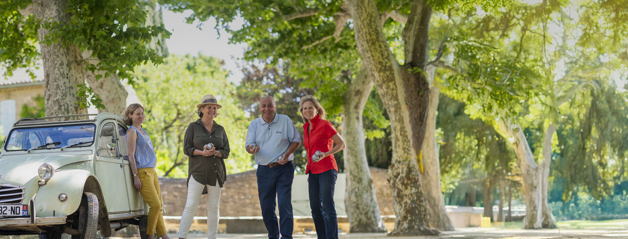 France Bowling Game Petanque Southern France Iv Tinted