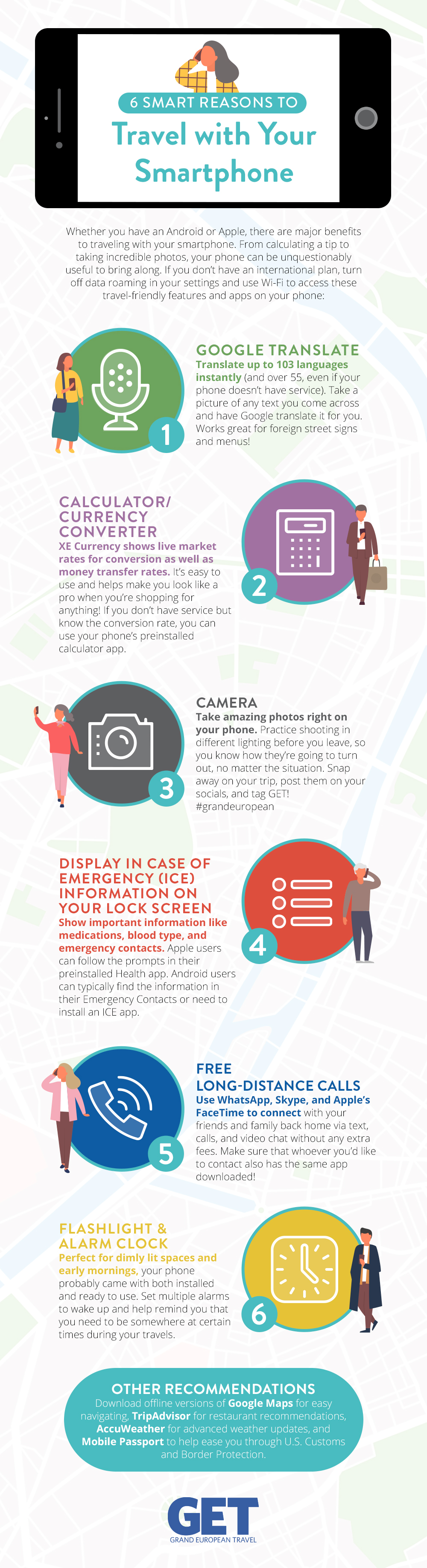 Expert Infographic Using Smartphone Cellphone Mobile Phone Abroad 031819 Get Smartphone Tips Vc V04