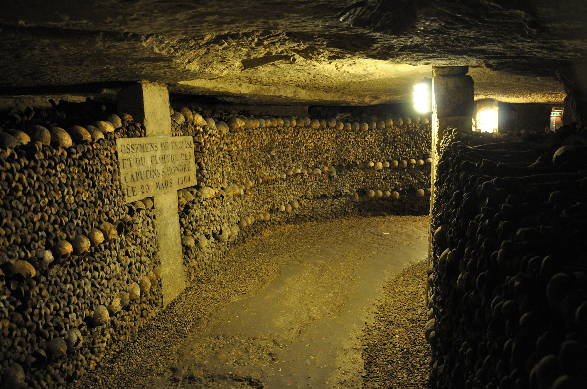 France Paris Catacombs Underground Bones Stacked Skulls Cemetary Haunted Spooky Expert Travel Advice
