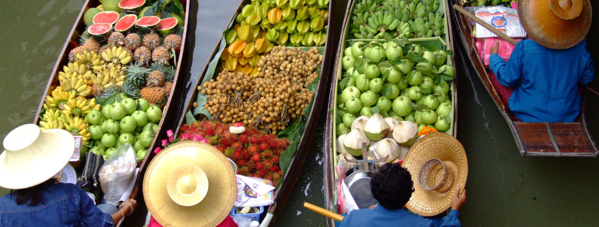 Thailand Bangkok Floating Market