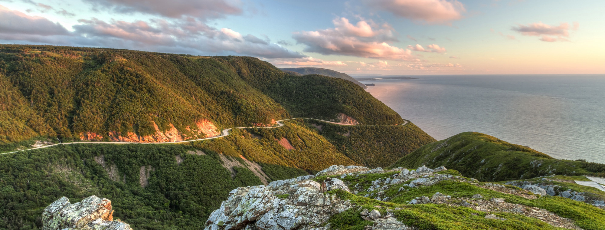 Canada Nova Scotia Cape Breton Cabot Trail Highlands National Park