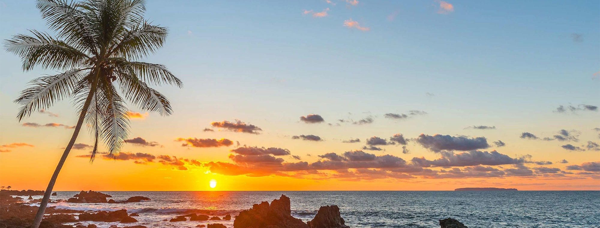 Costa Roca Guanacaste Beach Sunset