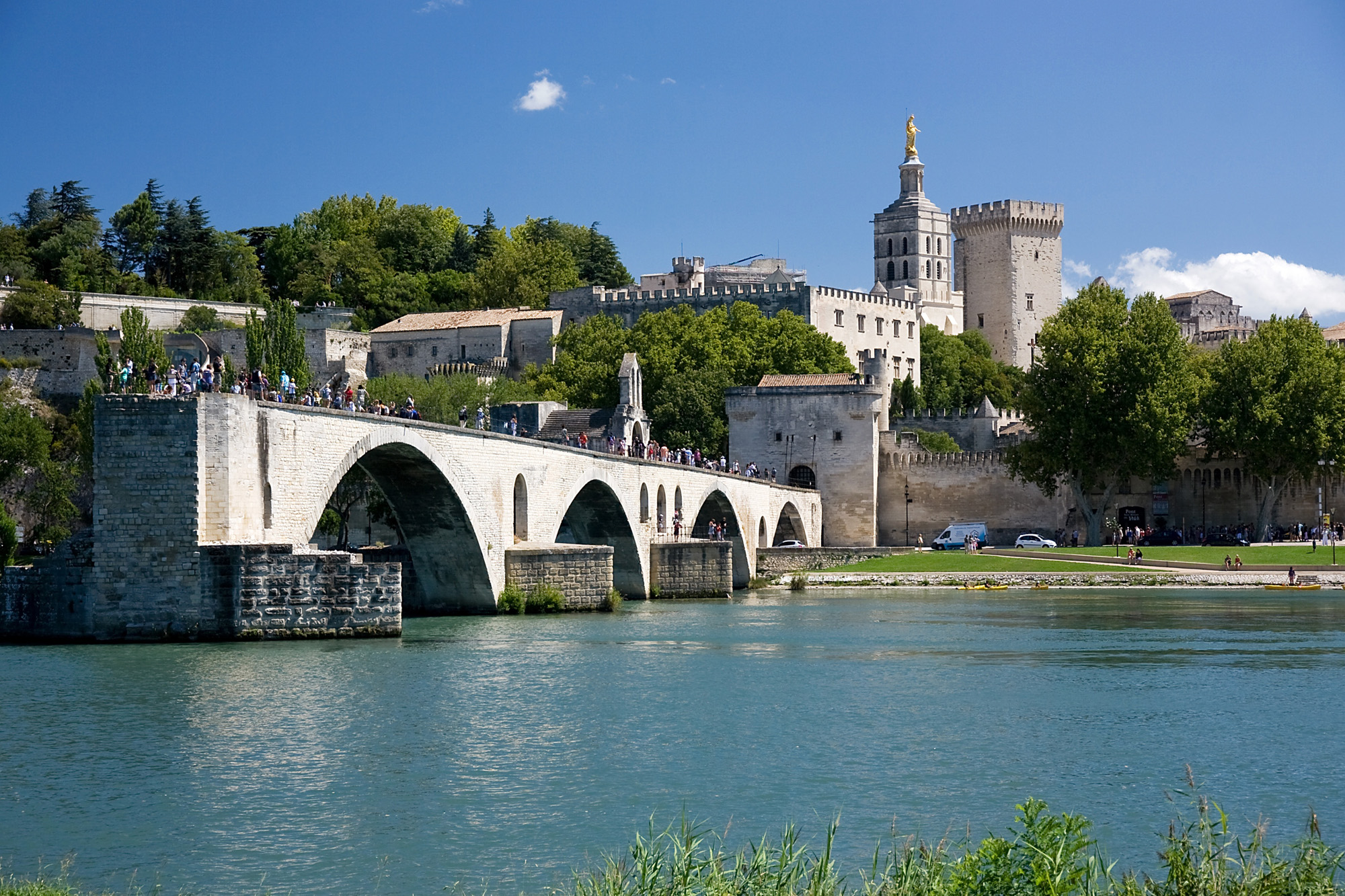 France Avignon Old Bridge