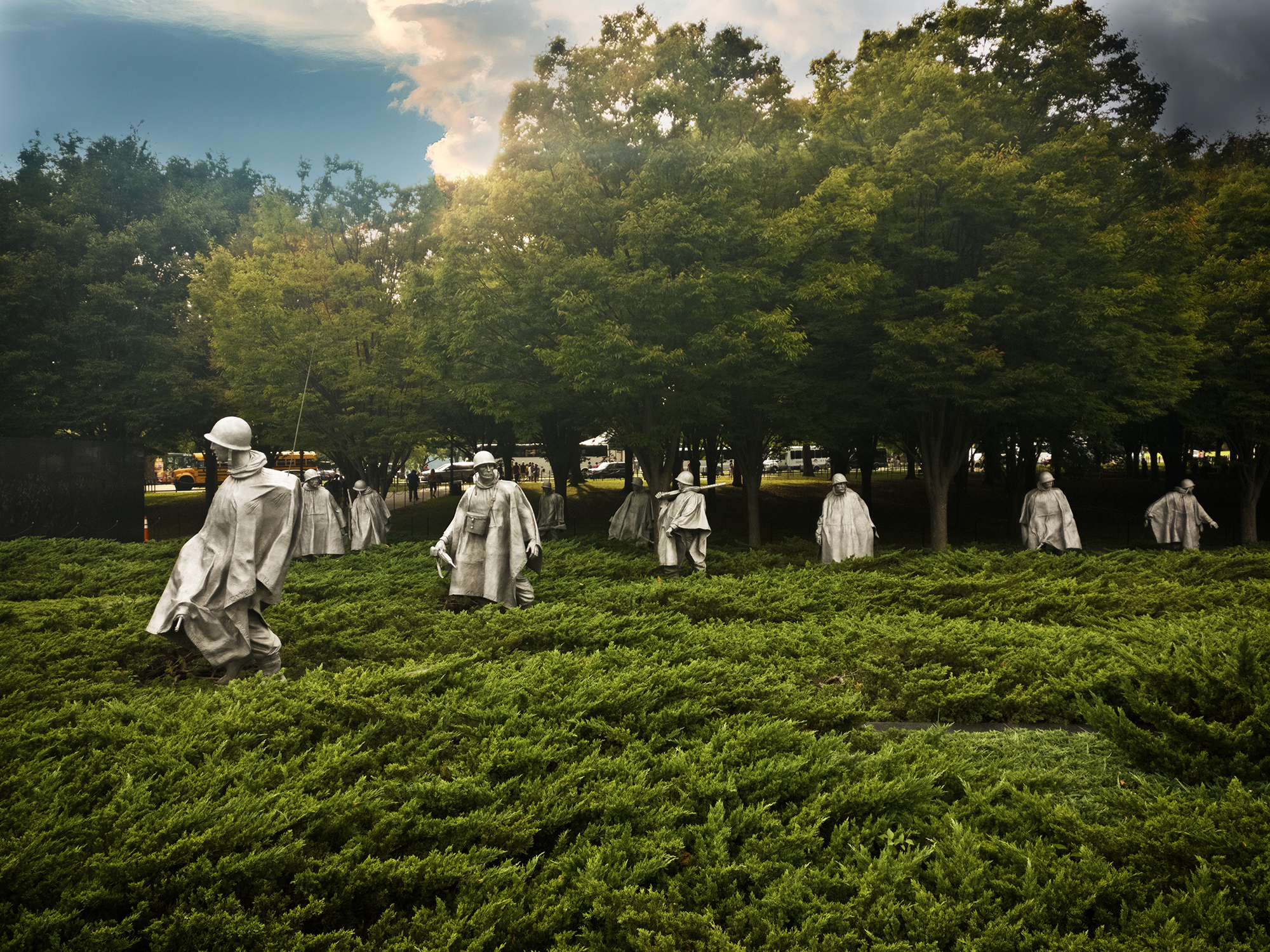 Usa Washington Dc Korean War Memorial Expert