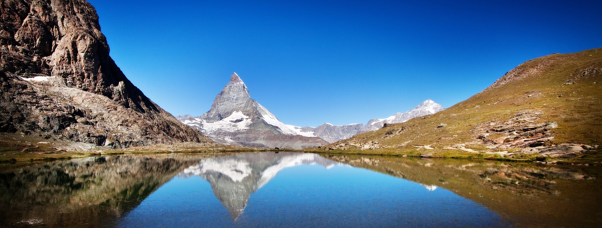 Switzerland Matterhorn Lake Zermatt Mountain Peak Best Places To Travel Advice Tint