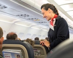 Ea Packing Steward Airplane Flight Attendent Flying