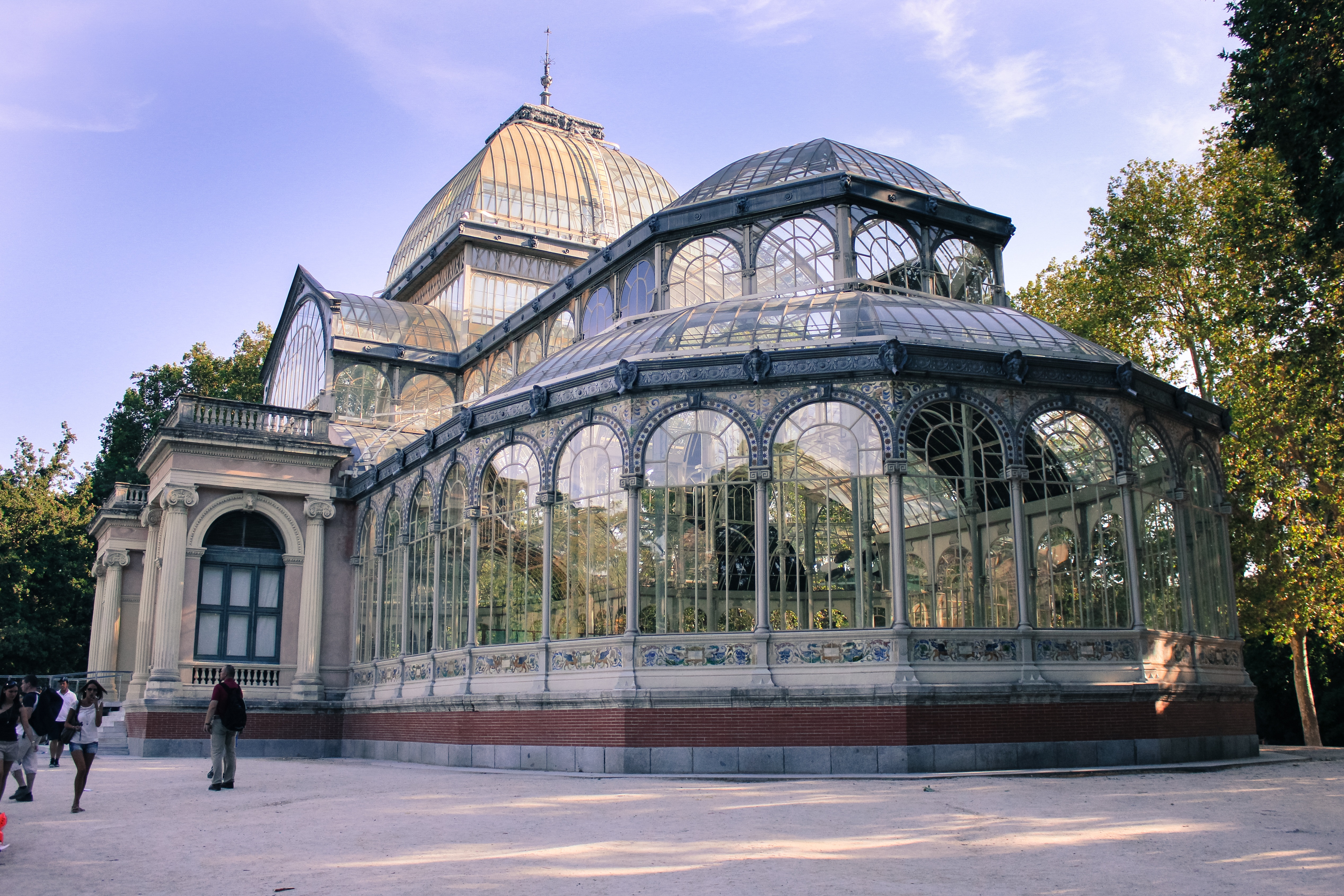 Spain Madrid Crystal Palace Glass Castle