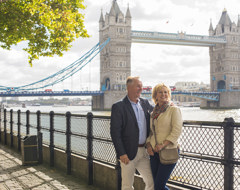 Great Britain England London Tower Bridge Tourist Couple