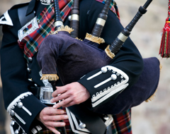 Tartan Plaid Scotland Bagpipe Man Dress Player Canton Expert Travel Advice