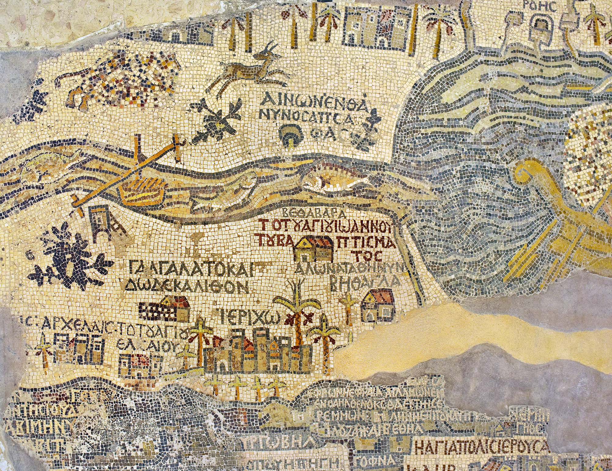 Jordan Middle East Madaba Map St Georges Church Ancient Mosaic Holy Land Expert Advice Best Places