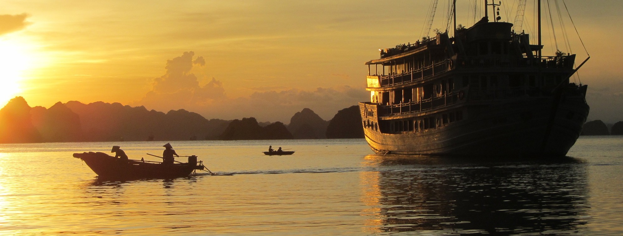 Asia Vietnam Halong Bay Junk Boat Sunset Expert Travel Advice Travel Trends