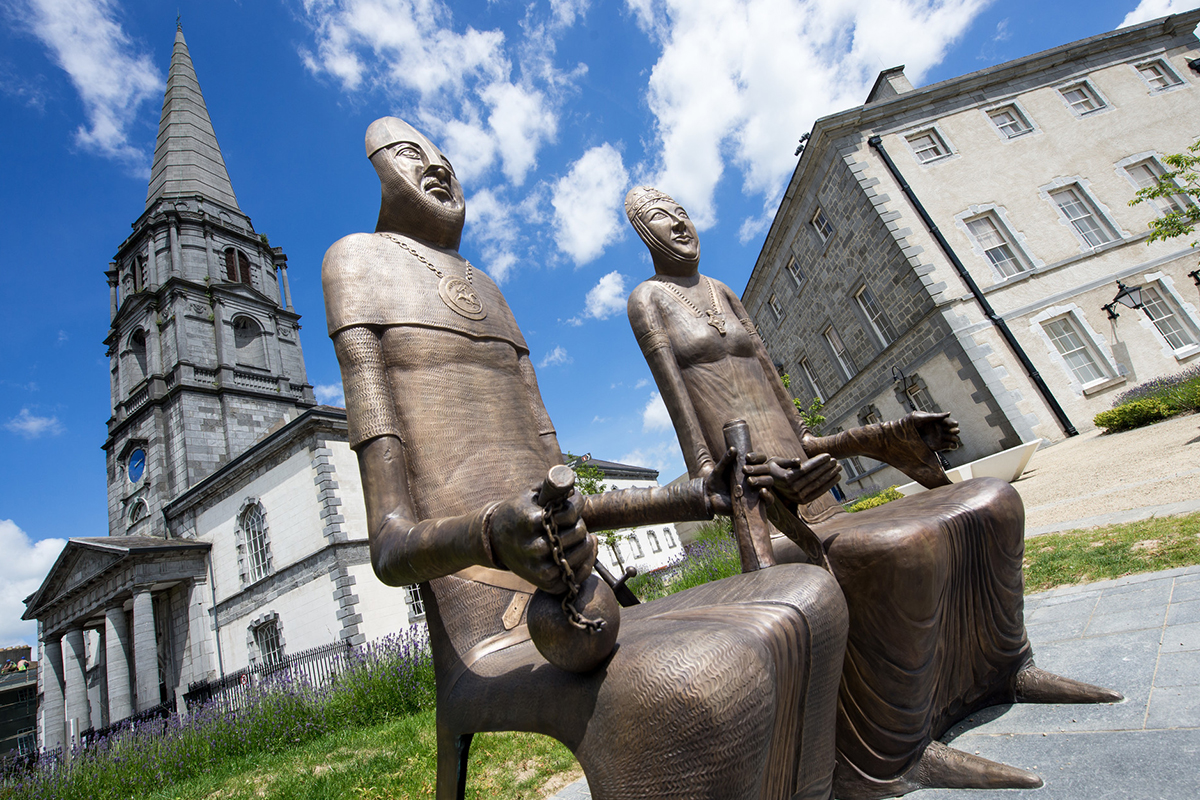 Ireland Waterford Strongbow Acife Bronze Statues Towers Expert Remove 11072022