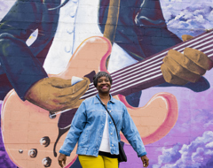 Usa Nashville Street Art Musci Scene Tt