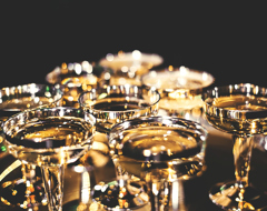 Recipe Expert Calvados 75 Champagne Glasses Coupe Flipped