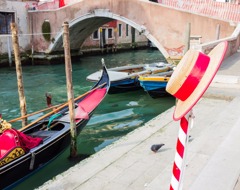 Italy Venice Gondola And Hat