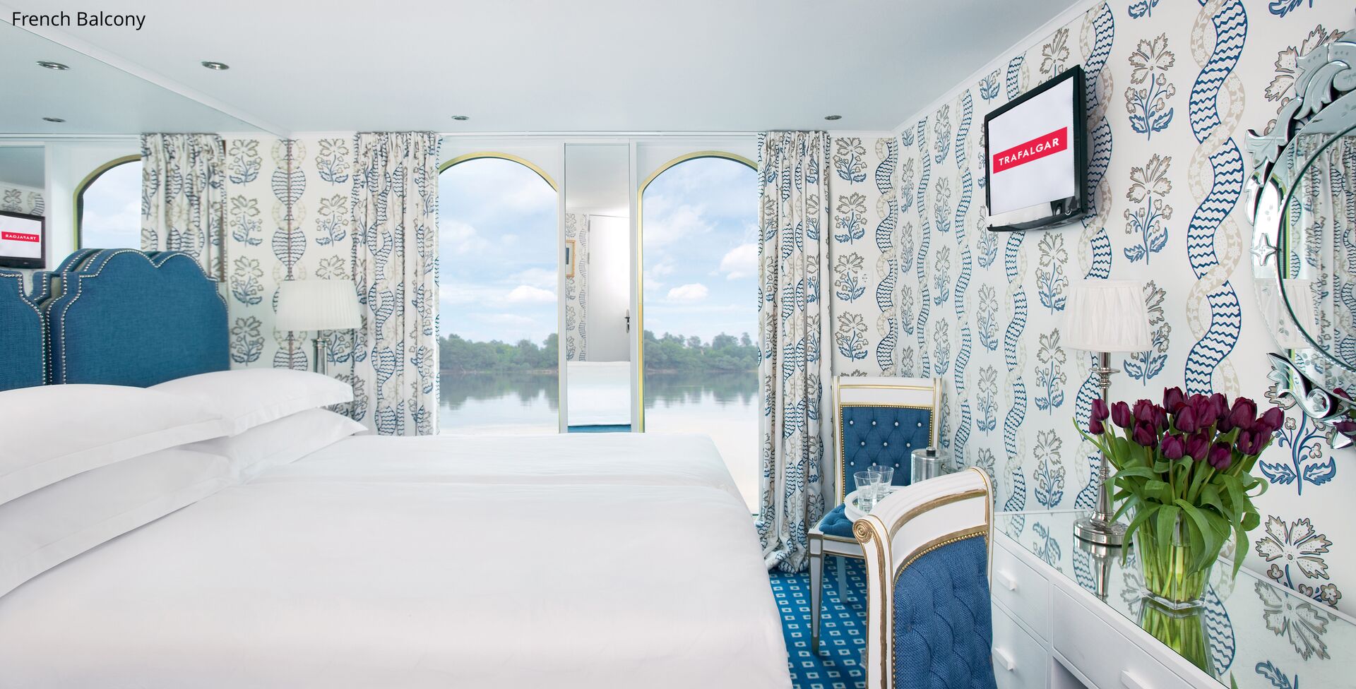 Large Trafalgar Verity French Balcony Cabin