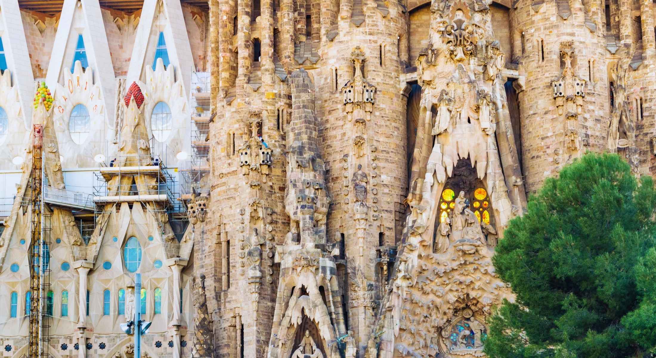 Spain Barcelona Antoni Gaudi Sagrada Familia Close Up Expert Travel Advice