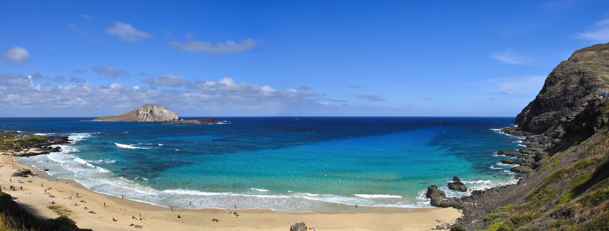 Usa Hawaii Oahu Panorama