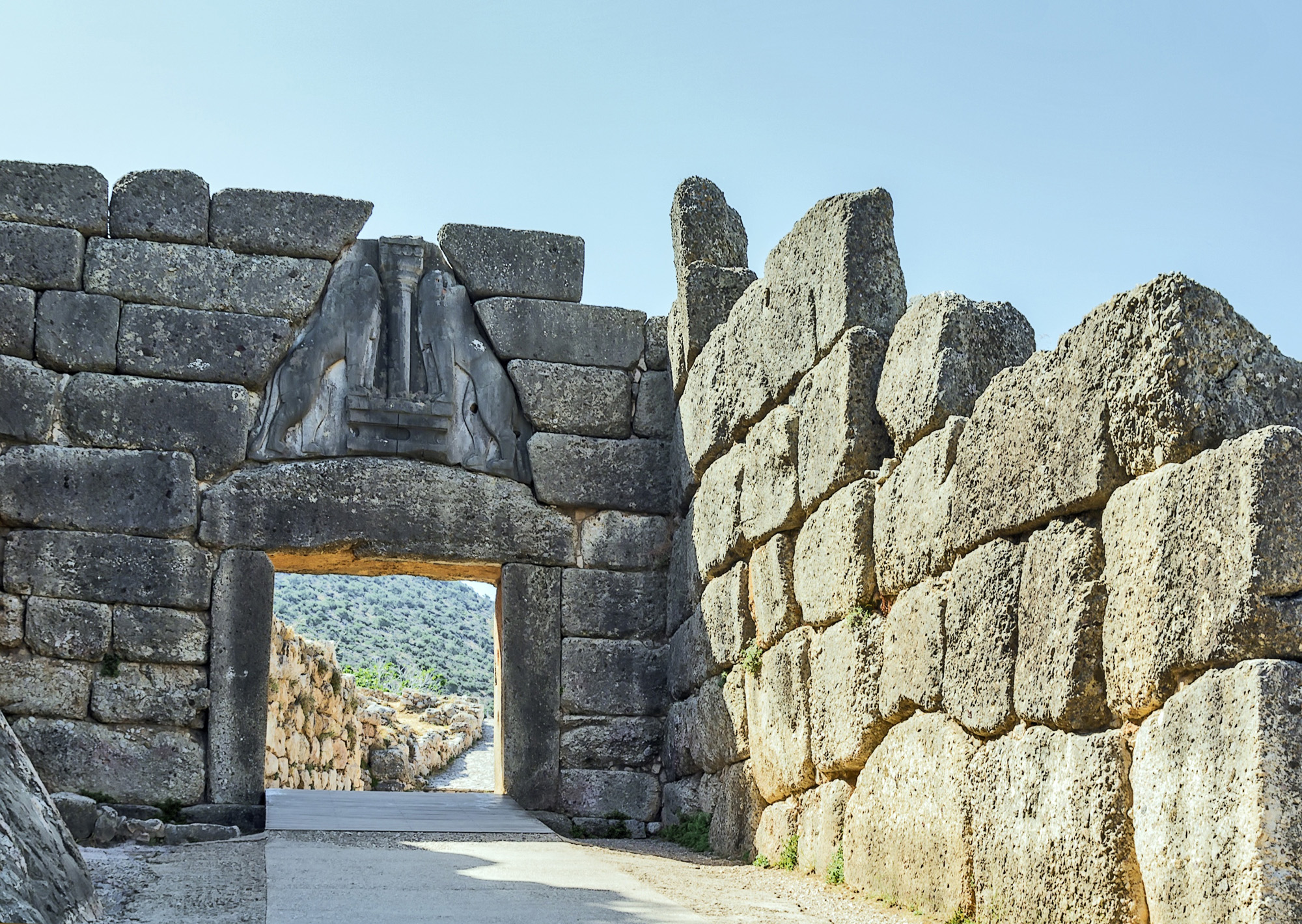 Greece Mycenae Lion Gate