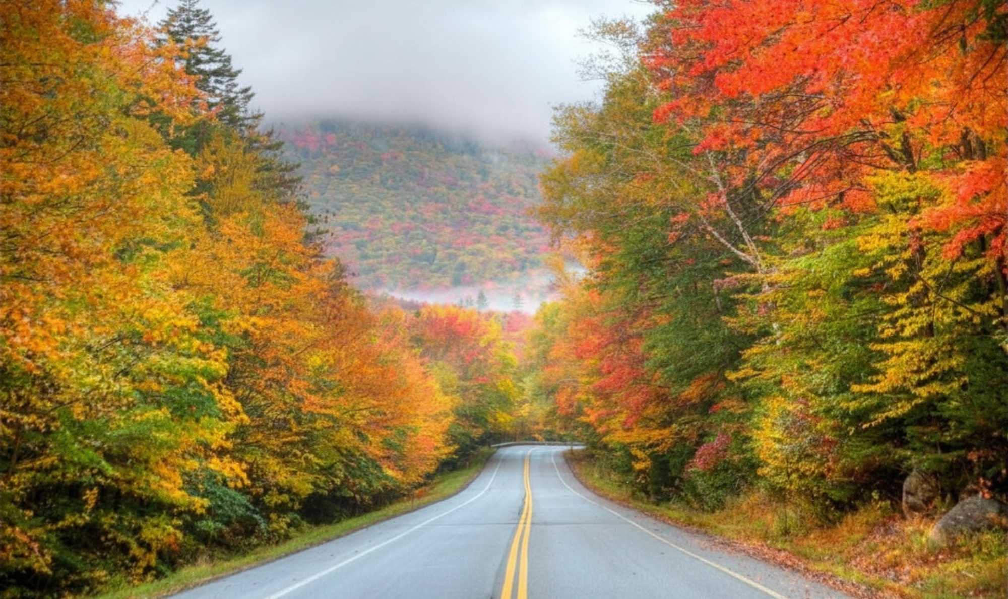 Usa North America Kancamagus Scenic Byway Fall Leaves Seasonal Tours Expert Travel Advice