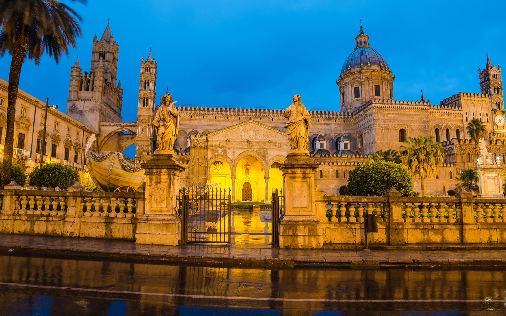 Italy Sicily Palermo Cathedral