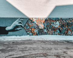 London Graffiti Street Art Mural Banksy