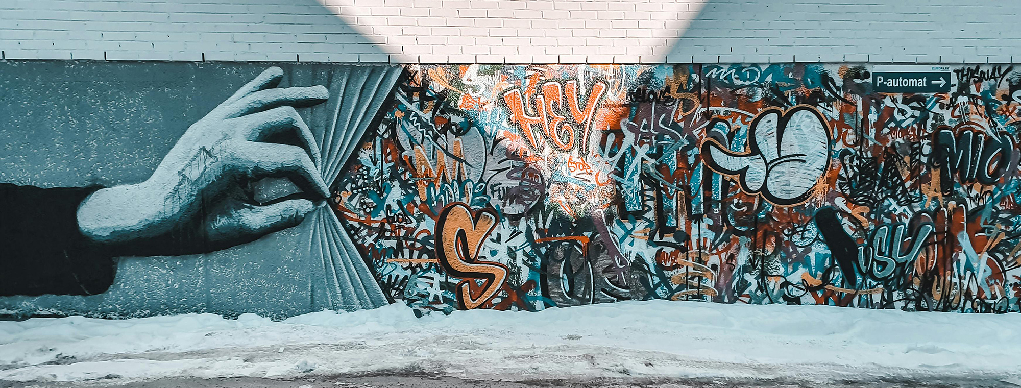 London Graffiti Street Art Mural Banksy