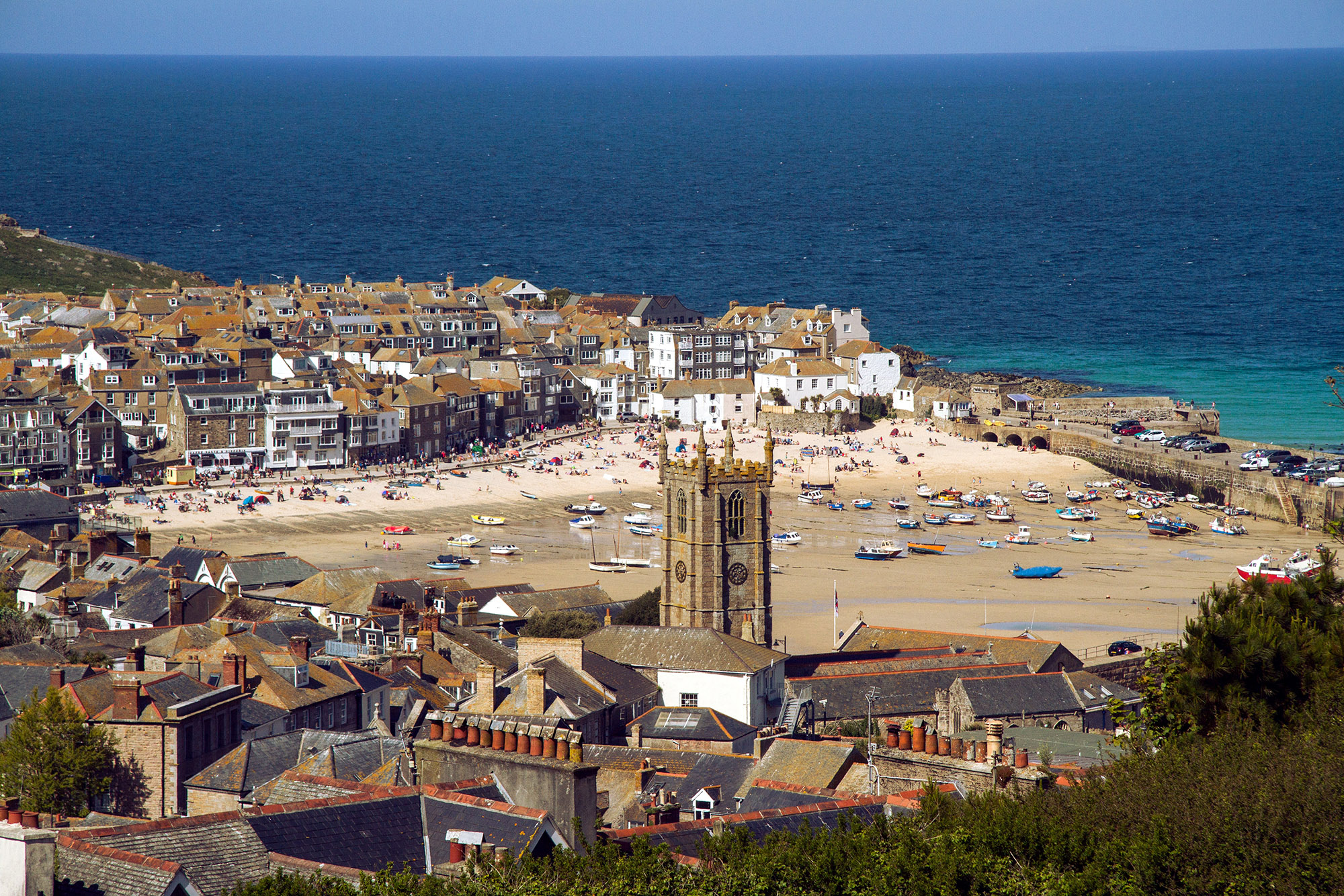 Uk England Cornwall St Ives Beach Pixabay