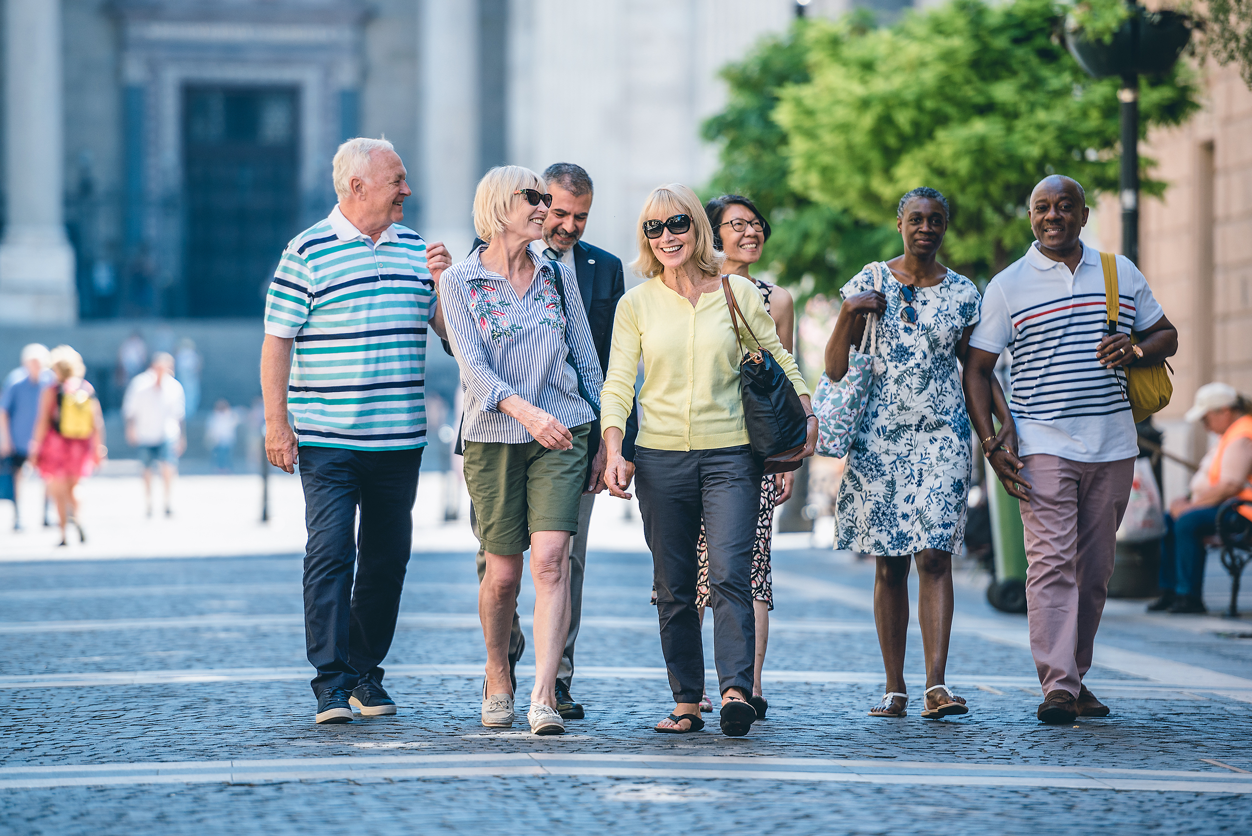 Expert Austria Vienna Guests Walking Travel Director