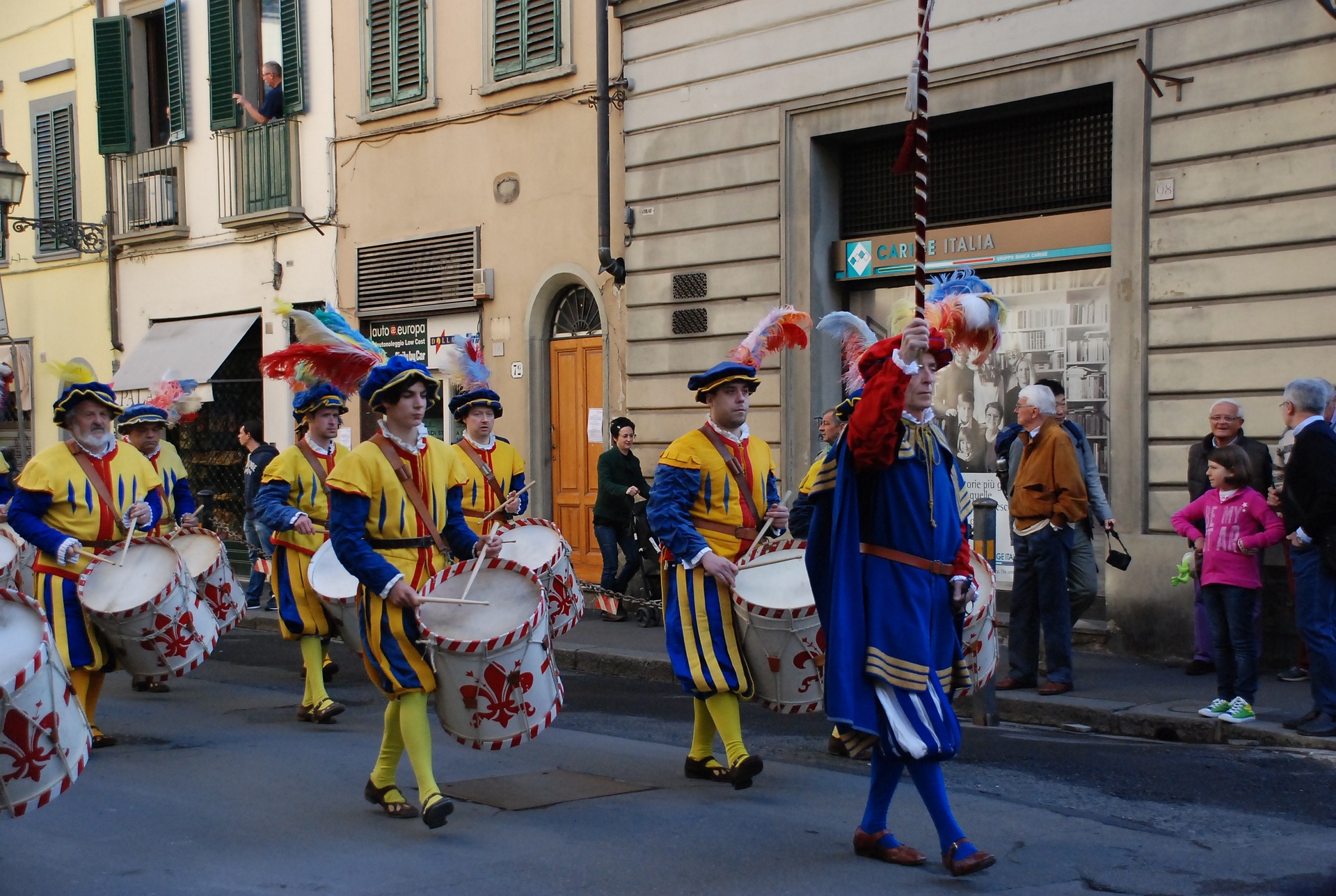 Expert Italy Florence Parade Easter Drums Procession
